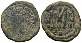 Justinian I, 527-565 AD. AE Follis Constantinople
21.87g 33mm