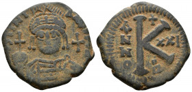 Justinian I, 527-565 AD. AE Follis Antioch
10.01g 28mm
