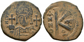 Justinian I, 527-565 AD. AE Half Follis Antioch
9.75g 28mm