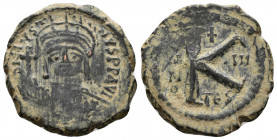 Justin II. 565-578. AE follis Thessalonica
5.01g 22mm