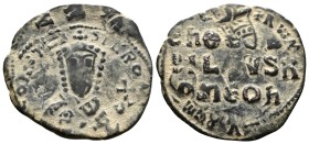 Constantine VII and Romanus AE Follis Constantinople 913-959 AD.
4.66g 27mm