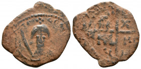 Tancred AD 1101-1103. Antioch. Follis AE
2.23g 22mm