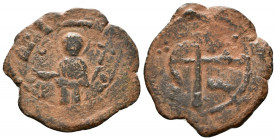 Tancred AD 1101-1103. Antioch. Follis AE
2.24g 23mm