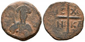 Tancred AD 1101-1103. Antioch. Follis AE
3.41g 19mm