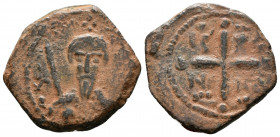 Tancred AD 1101-1103. Antioch. Follis AE
3.43g 21mm