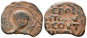Tancred AD 1101-1103. Antioch. Follis AE
2.35g 21mm