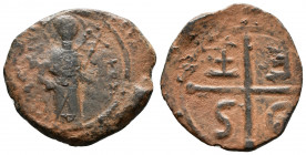 Tancred AD 1101-1103. Antioch. Follis AE
2.32g 23mm