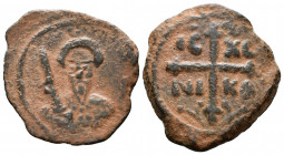 Tancred AD 1101-1103. Antioch. Follis AE
2.74g 20mm