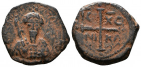 Tancred AD 1101-1103. Antioch. Follis AE
3.34g 19mm