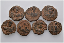 7 Ancient Bronze Pieces
(19,46gr)