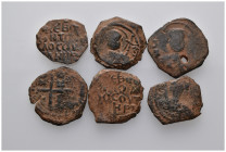 6 Ancient Bronze Pieces
(17,38gr)