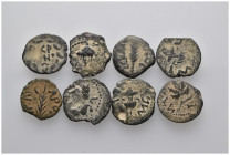 8 Ancient Bronze Pieces
(16,23gr)