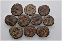 10 Ancient Bronze Pieces
(31,96gr)
