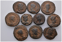 10 Ancient Bronze Pieces
(27,35gr)