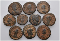 10 Ancient Bronze Pieces
(27,08gr)
