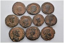 10 Ancient Bronze Pieces
(32,55gr)