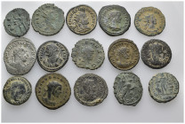 15 Ancient Bronze Pieces 
(56,21gr)