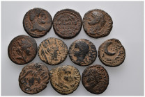 10 Ancient Bronze Pieces
(35,15gr)