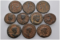 10 Ancient Bronze Pieces
(27,01gr)