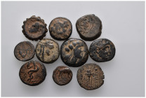 10 Ancient Bronze Pieces
(31,92gr)