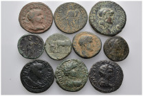 10 Ancient Bronze Pieces
(54,89gr)