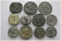 11 Ancient Bronze Pieces 
(79,49gr)