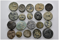 20 Ancient Bronze Pieces 
(79,84gr)