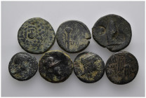 7 Ancient Bronze Pieces
(42,33gr)
