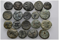 19 Ancient Bronze Pieces
(53,19gr)