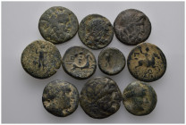 10 Ancient Bronze Pieces
(37,91gr)