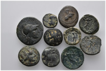 10 Ancient Bronze Pieces
(37,98gr)