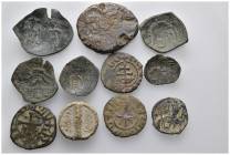 11 Ancient Pieces, 10 bronze, 1 seal
(27,35gr), (6,91gr)