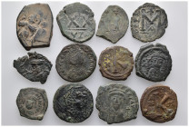 12 Ancient Bronze Pieces
(56,61gr)