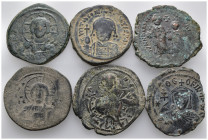 6 Ancient Bronze Pieces
(65,53gr)