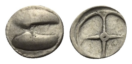 Sizilien. Ungesicherte Münzstätte.

 Hemilitra (Silber). 5. Jhdt. v. Chr. Hime...