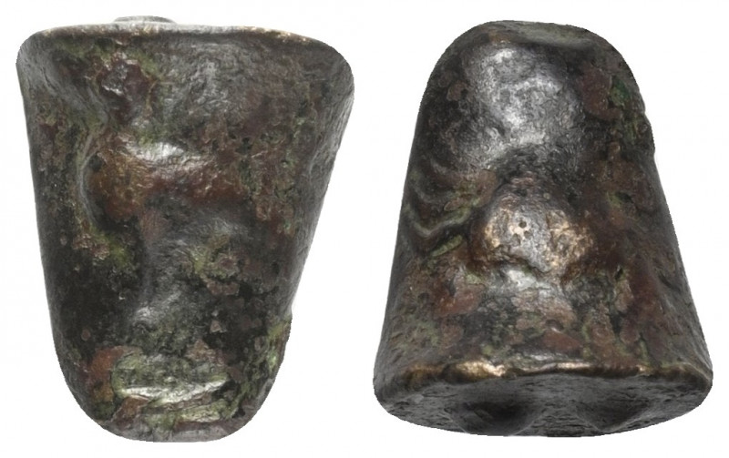 Sizilien. Akragas.

 Bronze (Hexas). Um 450 v. Chr.
Vs: Adler nach links steh...