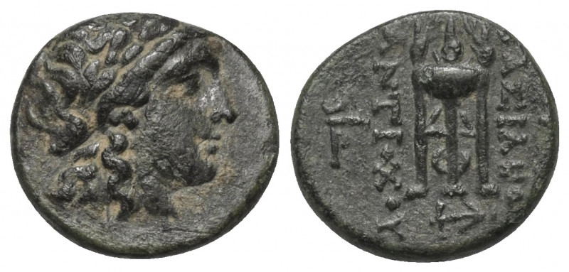 Seleukidisches Königreich. Antiochos II. Theos (261 - 246 v. Chr.).

 Bronze. ...