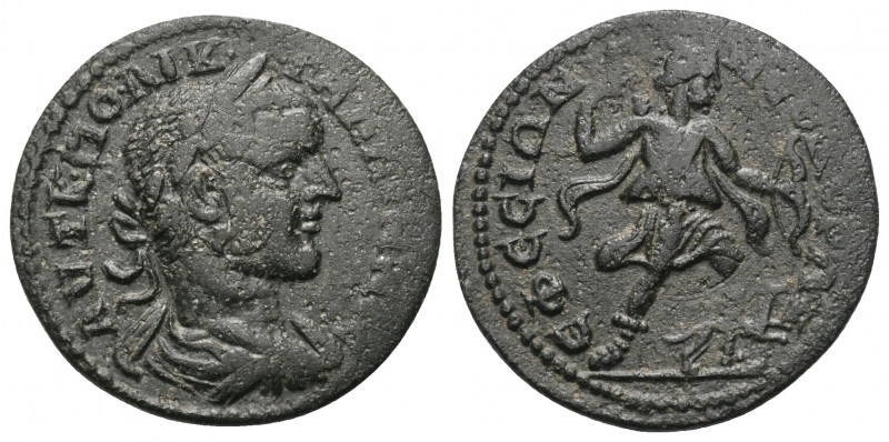 Ionien. Ephesos. Gallienus (253 - 268 n. Chr.).

 Bronze.
Vs: Büste mit Lorbe...