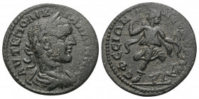 Ionien. Ephesos. Gallienus (253 - 268 n. Chr.).

 Bronze.
Vs: Büste mit Lorbeerkranz, Paludament und Panzer rechts.
Rs: Artemis mit Bogen nach rec...