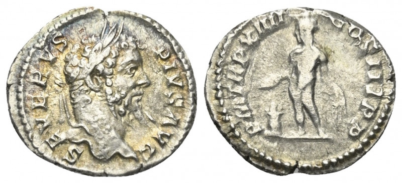 Septimius Severus (193 - 211 n. Chr.).

 Denar (Silber). 206 n. Chr. Rom.
Vs:...