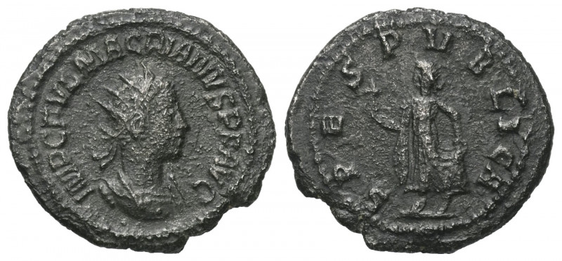 Macrianus (260 - 261 n. Chr.).

 Antoninian. 260 - 261 n. Chr. Samostata.
Vs:...