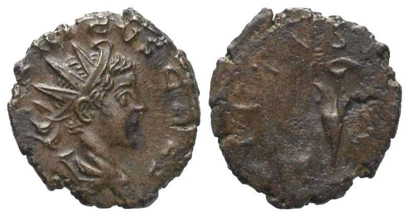 Tetricus II. (272 - 274 n. Chr.).

 Antoninian. 272 - 273 n. Chr. Trier.
Vs: ...