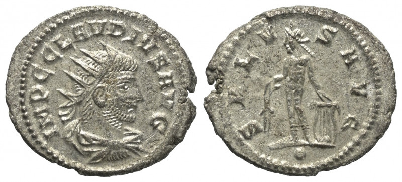 Claudius II. Gothicus (268 - 270 n. Chr.).

 Antoninian (Silber). 268 - 270 n....