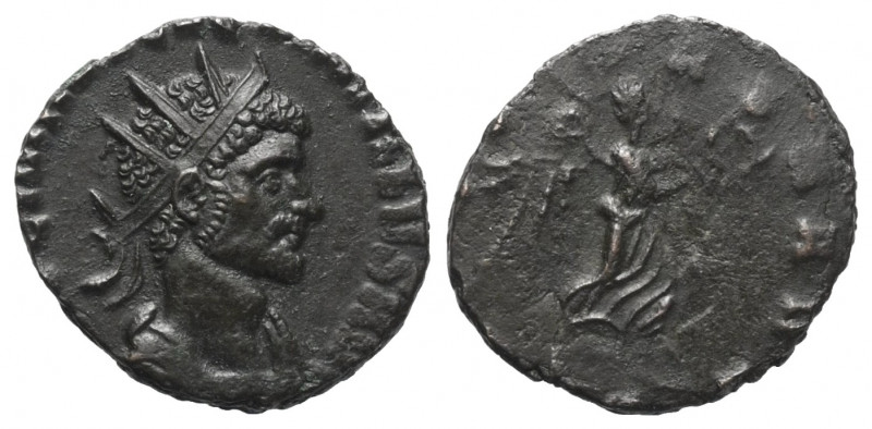 Quintillus ( 270 n. Chr.).

 Antoninian. 270 n. Chr. Rom.
Vs: IMP C M AVR CL ...