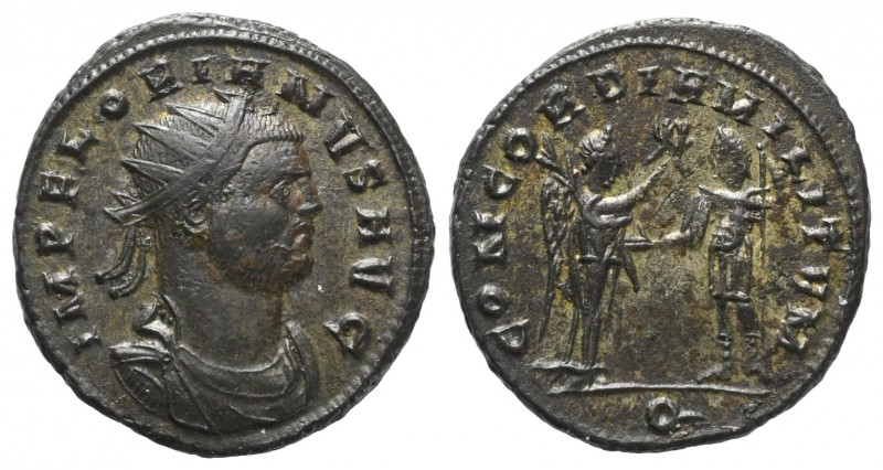 Florianus (276 n. Chr.).

 Antoninian. 276 n. Chr. Cyzicus.
Vs: IMP FLORIANVS...