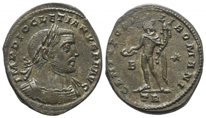 Diocletianus (284 - 305 n. Chr.).

 Follis. 298 - 299 n. Chr. Trier.
Vs: IMP ...