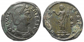 Galeria Valeria (gest. 314 n. Chr.).

 Follis. 308 n. Chr. Antiochia.
Vs: GAL VALERIA AVG. Drapierte Büste mit Diadem rechts.
Rs: VENERI VICTRICI ...