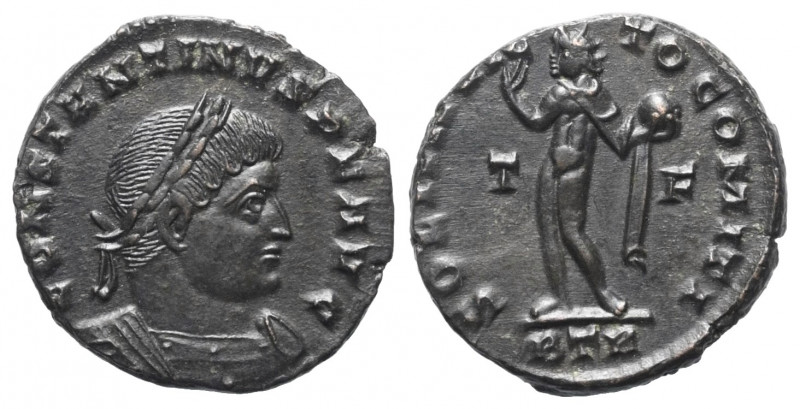 Constantinus I. (307 - 337 n. Chr.).

 Follis. 317 - 318 n. Chr. Trier.
Vs: I...