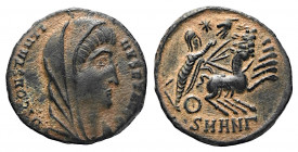Constantinus I. (307 - 337 n. Chr.). Divus Constantinus I.

 Halbfollis. 337 - 341 n. Chr. (posthum). Antiochia.
Vs: DV CONSTANTI - NVS PT AVGG. Dr...