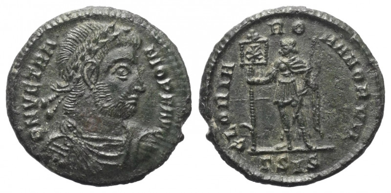 Vetranio (350 n. Chr.).

 Centenionalis. 350 n. Chr. Siscia.
Vs: D N VETRA - ...